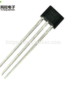 大芯片高灵敏度44E 霍尔传感器402开关A1344EUA-T高温元件AH3144E