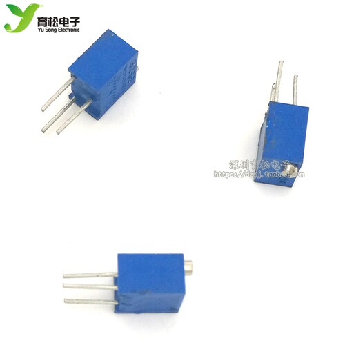 精密多圈电位器3266W-1K2K5K 10K多种阻值 3266W 电位器