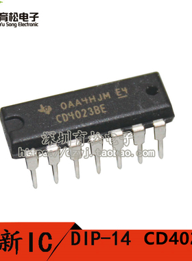 CD4023 CD4023BE CD4023BCN DIP-14 逻辑芯片