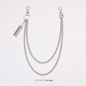 裤 链男链条潮裤 子挂链装 嘻哈牛仔裤 饰西裤 链子配饰ins腰链挂饰