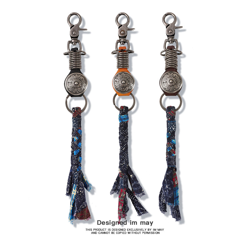 阿美咔叽复古汽车摩托车哈雷机车真皮钥匙扣男挂件手工编织挂绳潮,服饰配件/皮带/帽子/围巾,钥匙扣,淘宝优惠券,粉丝福利购,淘宝优惠卷