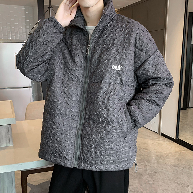 2024新款秋冬季棉衣面包服男宽松百搭外套a328-21999-P95控135,男装棉衣,星座406