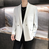 春季新款长袖休闲商务西装两粒扣单衣西服A328-21022-P115控145，男装西服，星座406