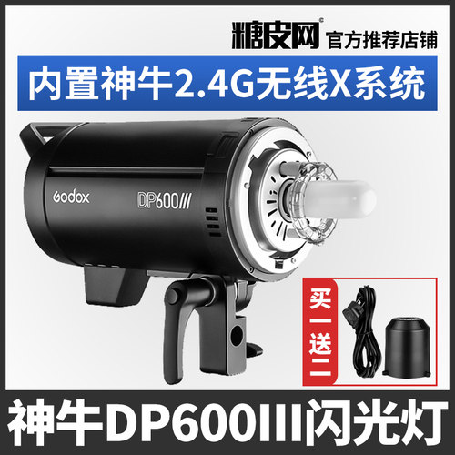 影视灯神牛室内600W闪光灯
