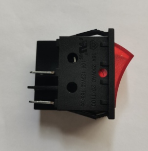 域桥挂烫机配件 红色小开关