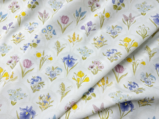 全涤帆布高密丝光本草纲目柔软耐磨帆布包包外套桌布手工数码印花