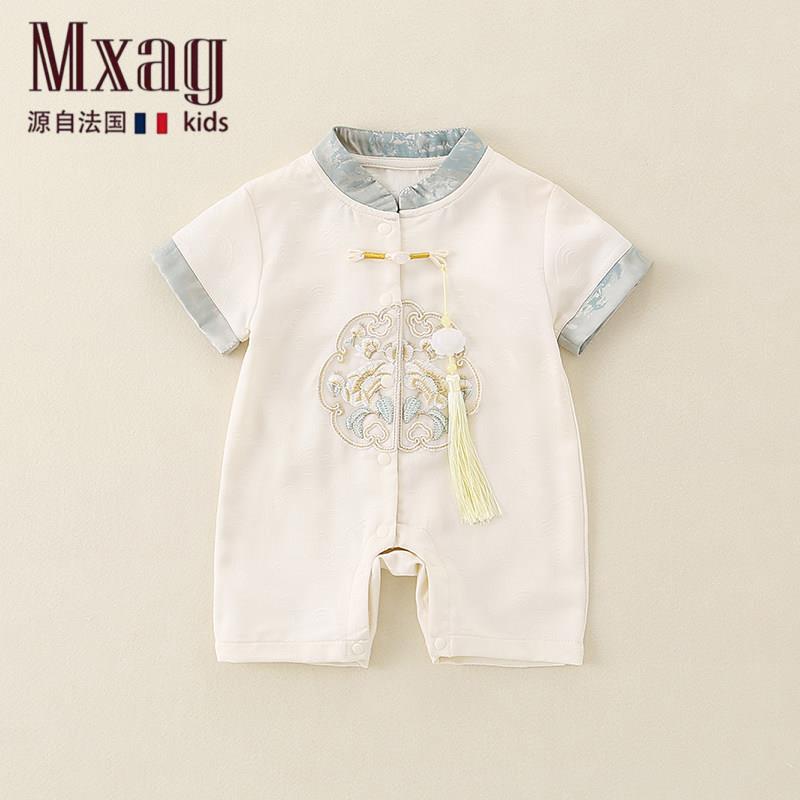 MXAG中式婴儿夏季连身衣