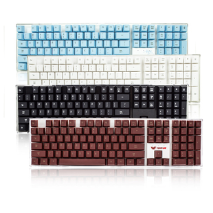 水晶底座WE战队MISS诺风推荐 rock游戏有线键盘IK6 USB线 艾芮克