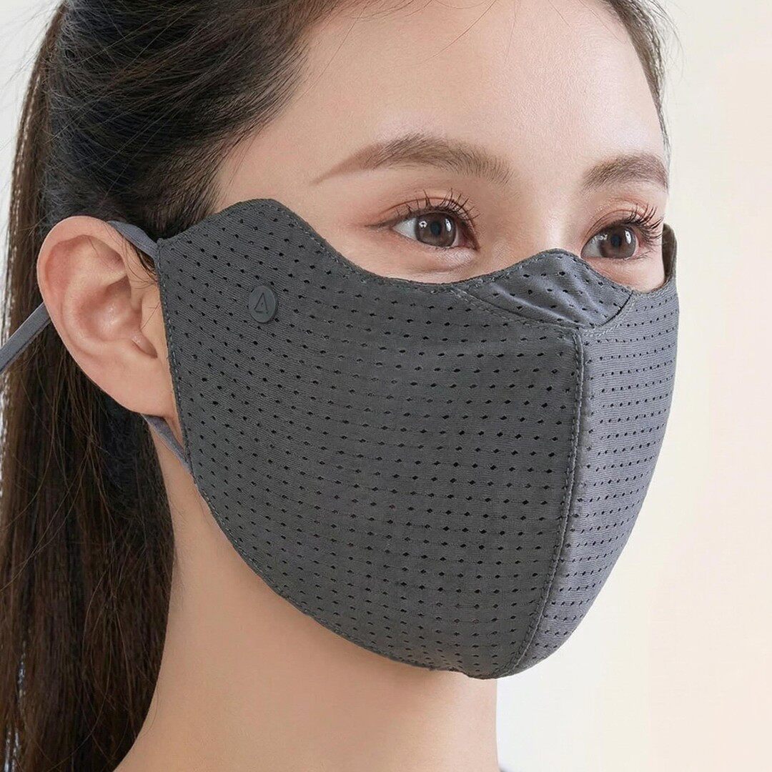 大码防晒口罩女防紫外线夏季薄款男士透气加大凉感护眼角冰丝面罩