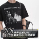 箱型版 AMPS POH 加固领口 TEE 190g纯棉 后朋克短袖 型 透气印花
