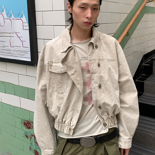 SADSOUP重工洗水传令兵夹克