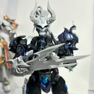 国创机甲 和模线 孤影 头部 头发 改夜叉王一户猩红改件魔改