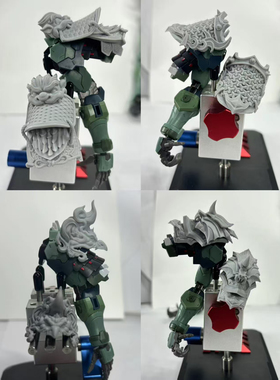 国风机甲摩动核威远式学员机剑斗型肩甲肩吞护肩通用改件替换件