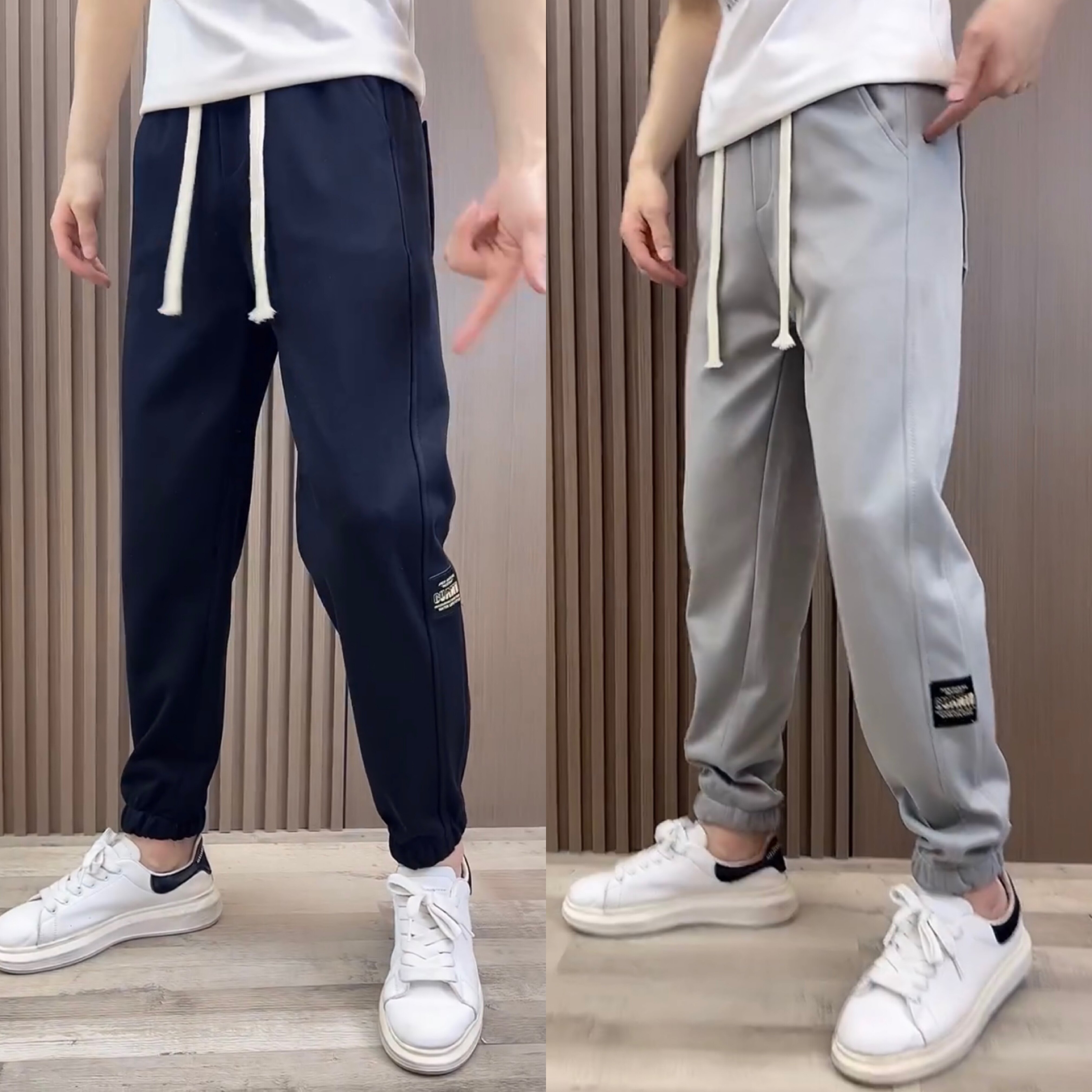 长裤小脚裤潮流宽松卫裤男休闲裤