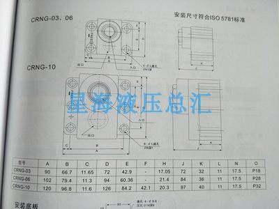 直角单向阀CRG-03  CRG-06/10 板式止回阀CRNG-03液压i.