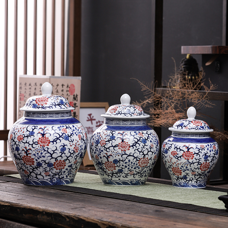 凤凰单丛茉莉花茶密封罐陶瓷