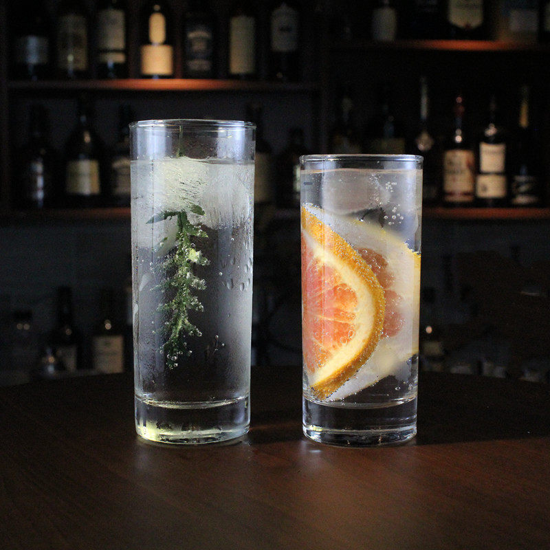 泰国进口柯林杯Ocean直身杯长饮杯直筒鸡尾酒杯海波杯high ball