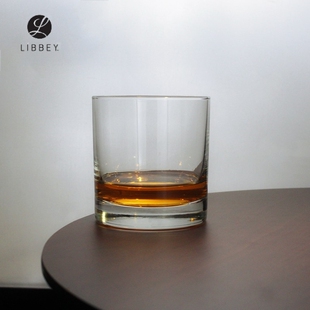 利比威士忌酒杯大冰球杯特调鸡尾酒杯酒吧专用古典杯复古洋酒咯杯