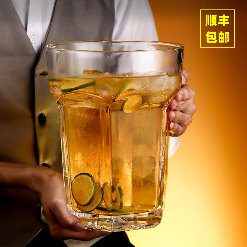 超大啤酒杯福佳杯特调杯大容量扎啤杯特大号酒杯英雄杯巨大型杯子