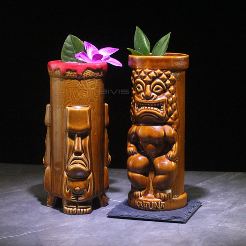 美式鸡尾酒杯提基艺术陶瓷TIKI杯