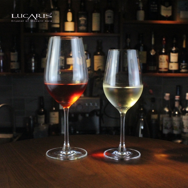 泰国LUCARIS无铅水晶红酒杯白葡萄酒杯 高脚鸡尾酒杯调酒气泡酒杯