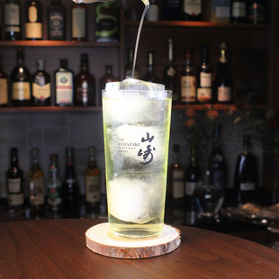 金铭轩 日式超薄山崎杯 白州杯日式嗨棒HIGHBALL柯林杯响威士忌杯