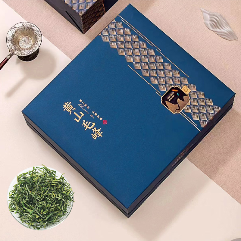 翡翠谷2024新茶叶明前黄山毛峰特级（AAA）野茶绿茶清香型礼盒装-封面