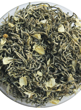2025新茶叶茉莉花茶（AAA）碧潭飘白雪春茶散装浓香型50g250g500g
