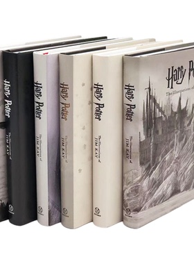 售楼处 样板间摆件 Harry Potter哈利波特插画集 可翻阅真书