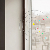 极简ins北欧宇宙动态吊饰高端客厅平衡吊饰个性 饰风铃 大气餐厅装