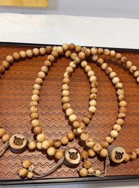 男女通用太行崖柏桃木小熊牌