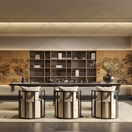 新中式实木茶桌客厅茶台实木茶桌泡茶台功夫茶台茶桌椅定制组合