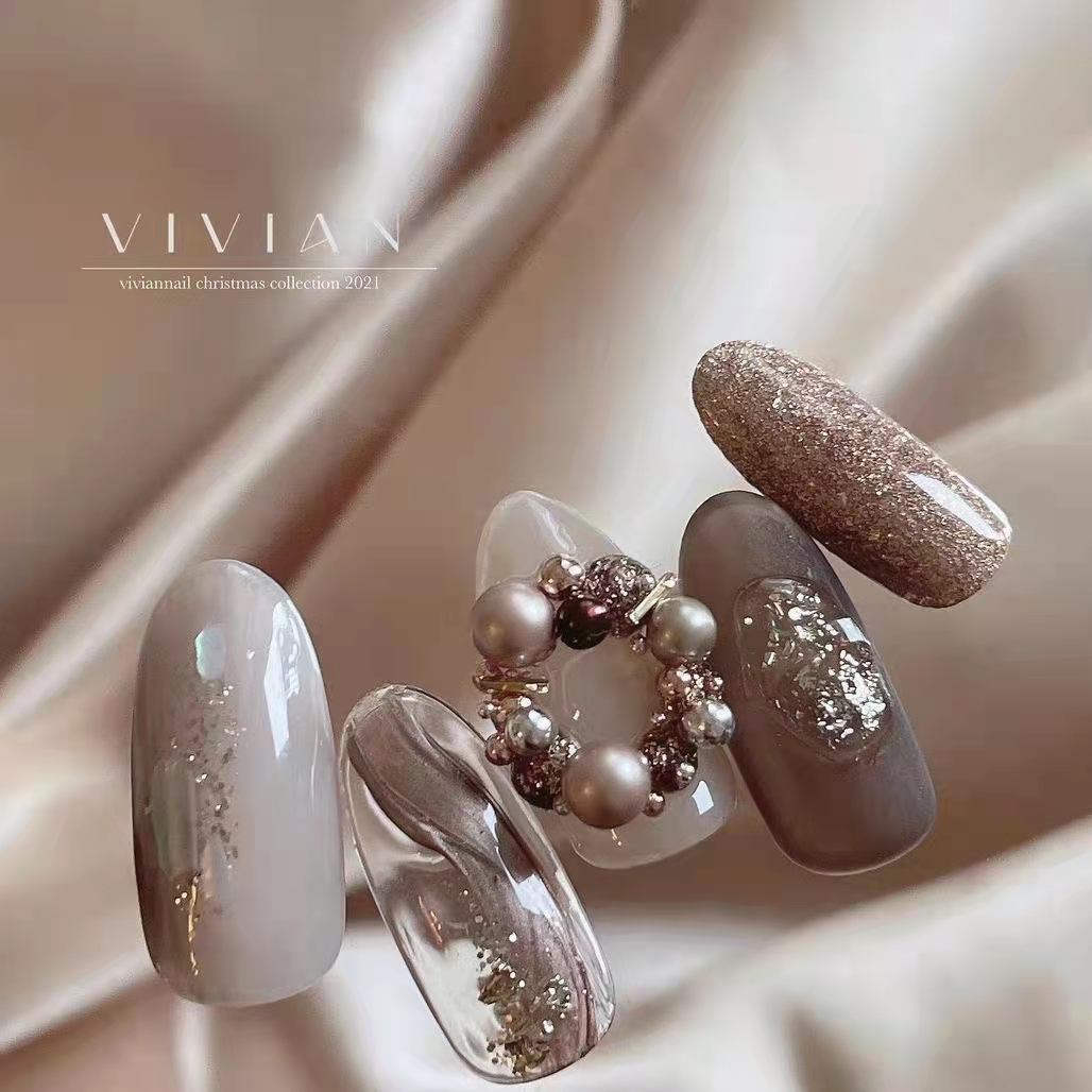 施家水晶奥钻多尺寸有孔珍珠