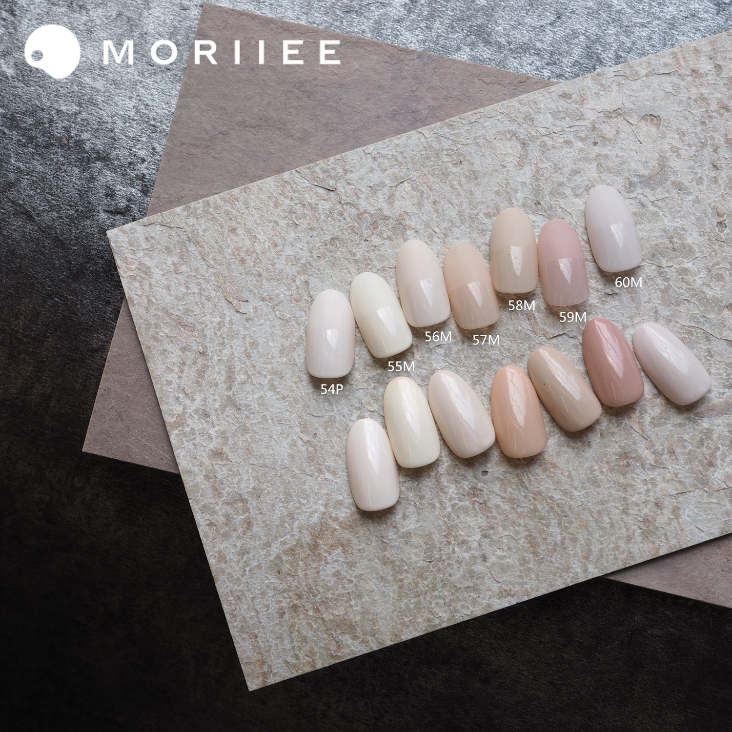 MORIIEE罐装奶油肌54P~60M  日式美甲色胶 光疗胶 甲油胶多色可选