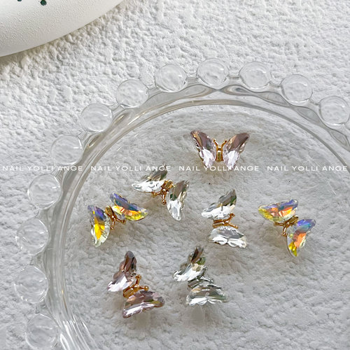 美甲金属水钻锆石饰品