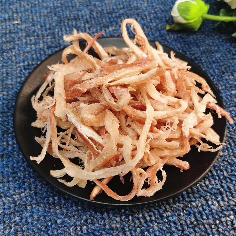 黄金烤丝 500克红色鱿鱼丝即食海味零食秦皇岛北戴河特产袋包装
