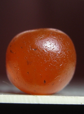 千年老红玛瑙珠8.5×7.8mm