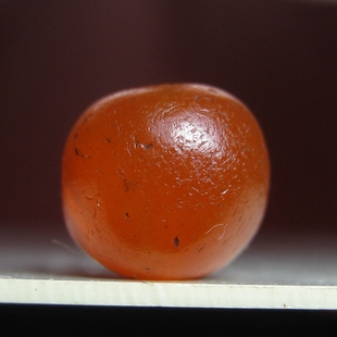 千年老红玛瑙珠8.5×7.8mm 西亚古珠古董配珠多宝手串项链包老