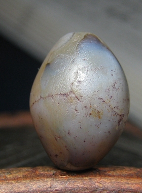 老玛瑙花玛瑙千年满风化古董珠饰