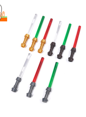 国产小颗粒积木光剑人仔用品武器装备64567+30374零件MOC手持配件