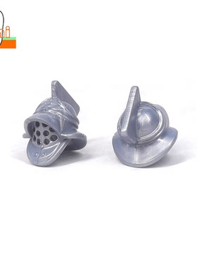 国产小颗粒积木角斗士头盔95676零件MOC人仔用品中世纪冷兵器装备