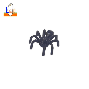 国产小颗粒积木昆虫长腿蜘蛛29111零件MOC场景特殊配件万圣节道具