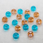 稀有直径1.8cm玻璃球弹珠鱼缸花瓶装 饰工艺品摆件配饰溜子20颗