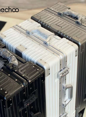 新款3代日本OMECHOO行李箱多功能铝框拉杆箱静音万向轮商务旅行箱