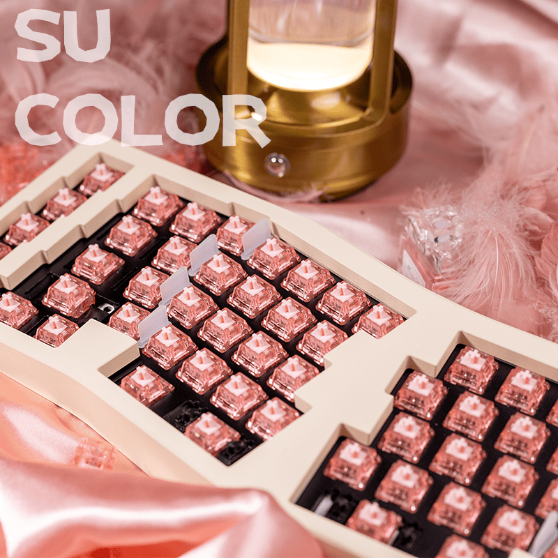 WJBY Lab苏彩轴R2粉（紫色移步另一链接