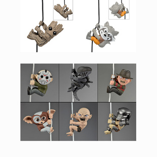 NECA正品散货 攀爬线玩偶鬼藏线灭霸钢铁侠蝙蝠侠美队小丑绕线器