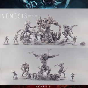 正版散货 战棋手办跑团 希腊领主复仇女神号 异形机甲怪兽1