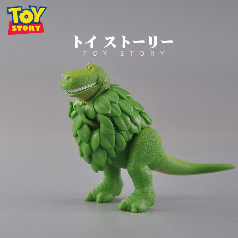 日本多美正版散货 玩具总动员 身披树叶的抱抱龙躲猫猫的恐龙暴龙