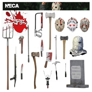 NECA正版散货黑色星期五杰森6寸手办人偶模型1比12配件散件头雕G4