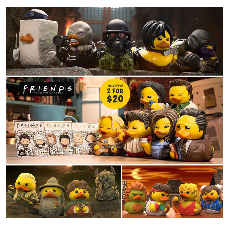 Numskull小黄鸭原厂游戏周边老友记指环王手办公仔收藏正版散货F1